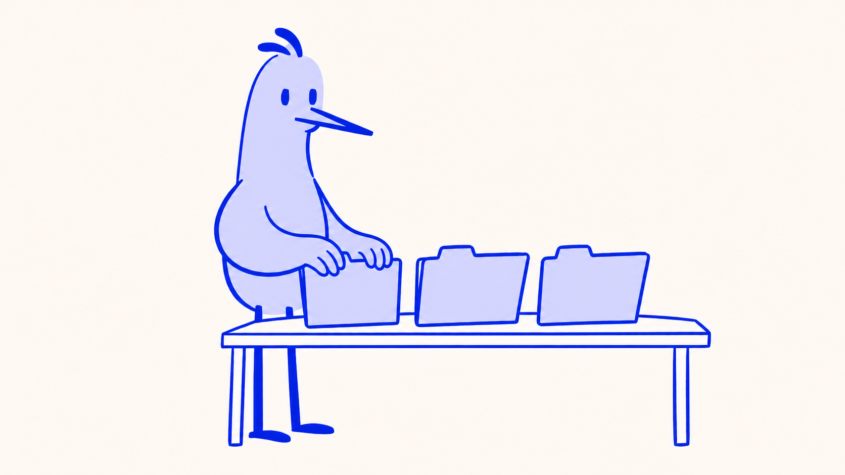 APTE organise plusieurs dossiers sur un bureau.